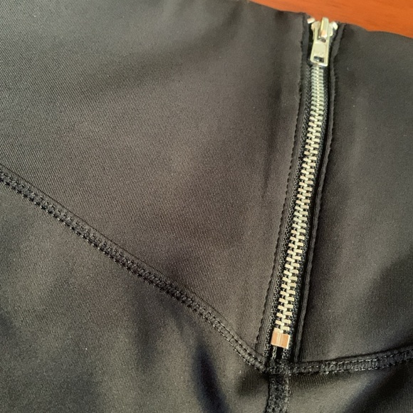 New INC INTERNATIONAL CONCEPTS Zipper Compression Bike Shorts - Picture 4 of 7